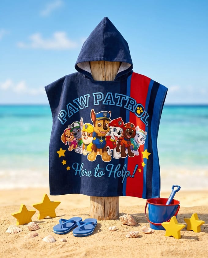 Paw Patrol poncho
