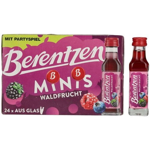 Berentzen Waldfrucht Minis 16% Vol. 24x0,02l