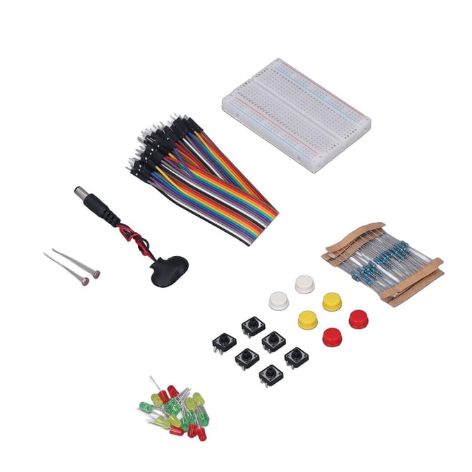 Elektronica Kit Starter Leuke Assortiment Ontwikkelingscomponent met 400 Gaten Breadboard voor R3