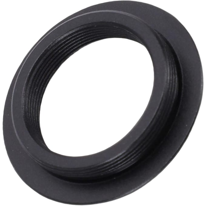 Adaptateur d'objectif de microscope   Convient pour   Adaptateur d'objectif   Filetage Adaptateur CS Interface black