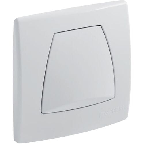 Geberit actuator plate Twinline for UR-strg. with pneumatic spout 240.562.11.1