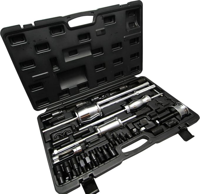 Injector sproeier uittrekkit - complete set voor dieselspuiters