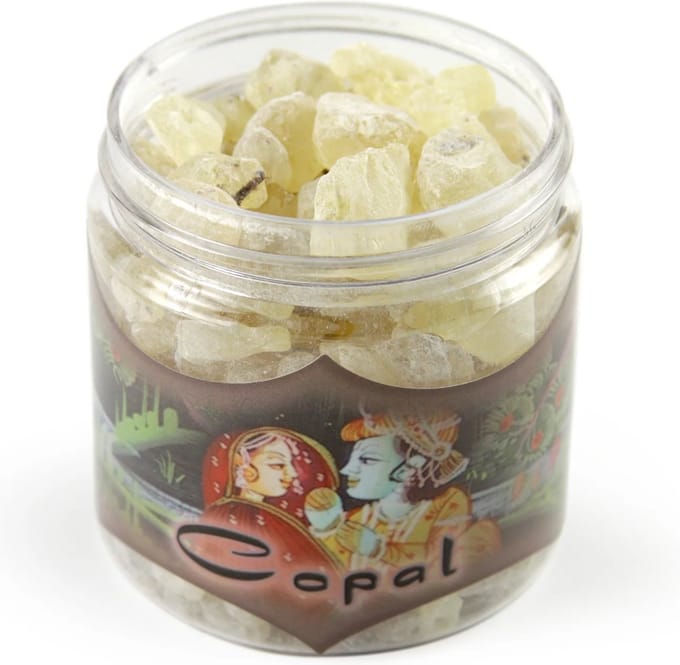 Wierookhars 'Basic', Copal, Prabhuji's Gifts, 68 gram