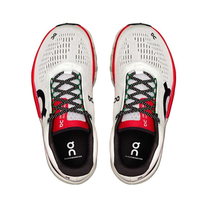 Cloudmonster 2 Ivoor Zilver Rood Dames Sneakers Crème 3WE10113193 36 gray