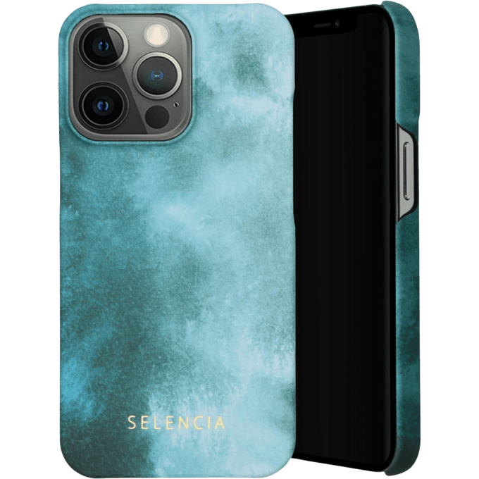 Selencia iPhone 13 Pro Fashion Hoesje Air Blue