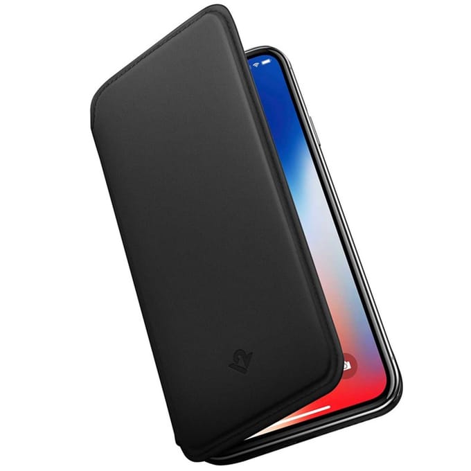 Twelve South SurfacePad Bookcase geschikt voor Apple iPhone Xr - Zwart