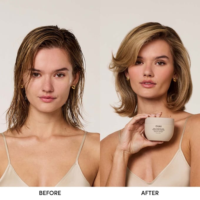OUAI Masker voor Fijn tot Middelfijn Haar 236ml