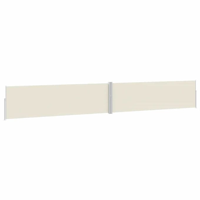 vidaXL - Tuinscherm - uittrekbaar - 170x1200 - cm - crème