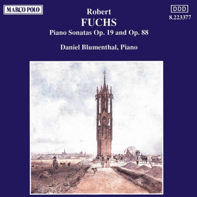 Daniel Blumenthal - Fuchs: Piano Sonatas Opp. 19 & 88 (CD)