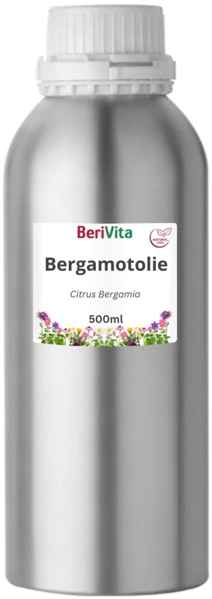 Bergamot Olie 500ml - Pure Etherische Bergamotolie van Bergamotschillen