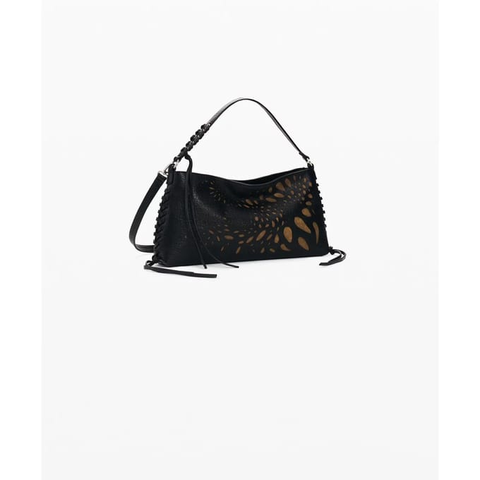 Desigual schoudertas Notus Leiria Mini Shoulder Bag Black zwart