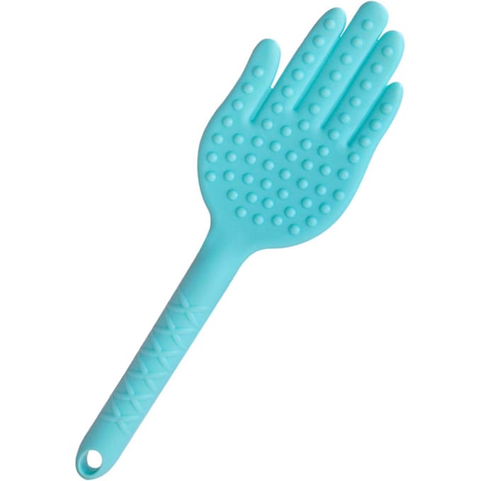 Massagehamer Pat Ergonomisch Pat Palmvorm Lichaam Triggerpoint Massage Tool voor Schouder Nek Been blauw