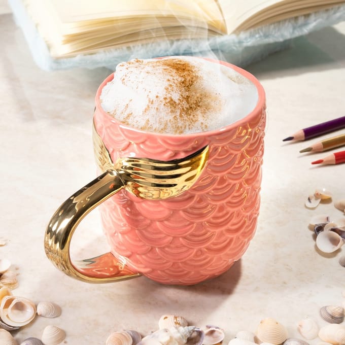 Zeemeermin mok - roze