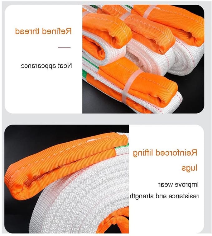 Adjustable Webbing Lifting Sling Strap, Polyester hijsbanden 1T 2T 3T 5T ​​Capaciteit 1-10m(8M)