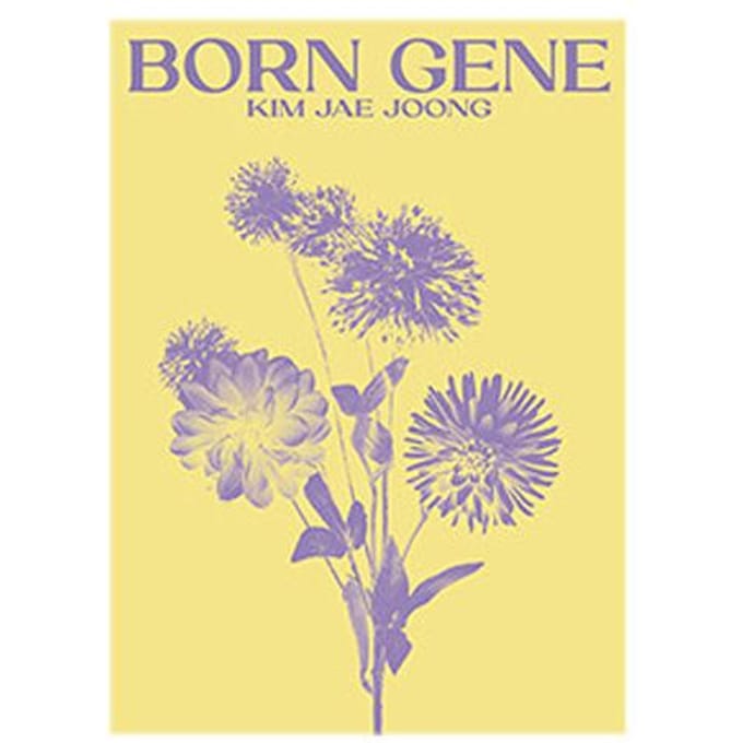 KIM JAE JOONG - 3e Album BORN GENE B VER(BEIGE) gray