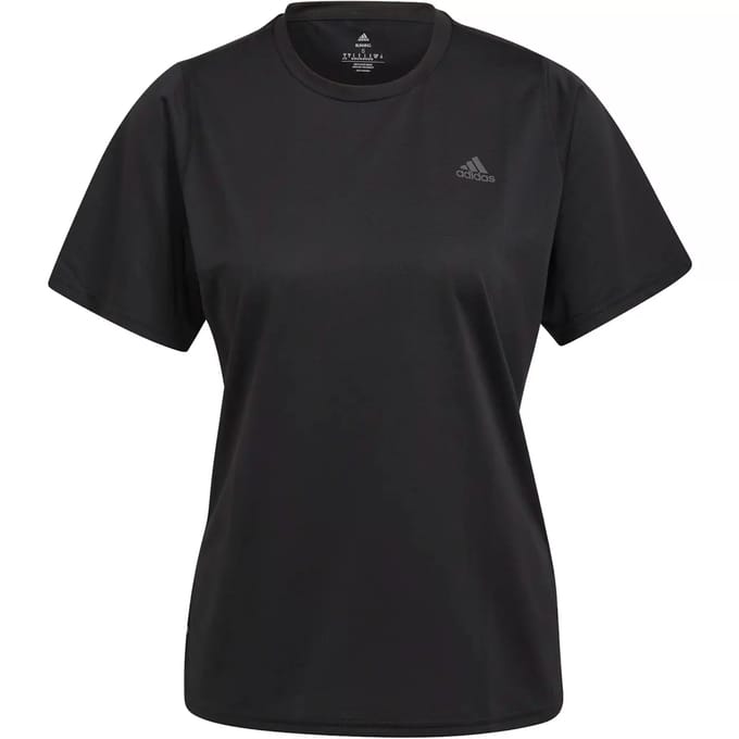 Dames-T-shirt adidas Run Icons 3bar