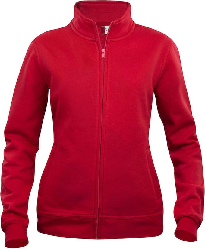 Clique Basic Cardigan Women 021039 - Rood - XXL