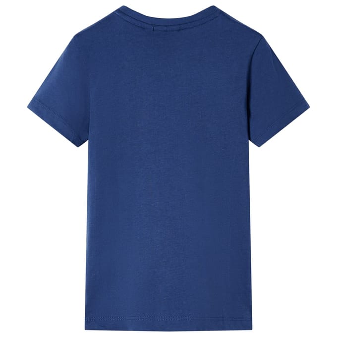 vidaXL - Kindershirt - 92 - donkerblauw