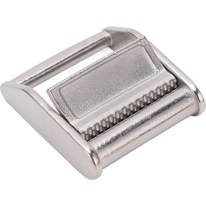 Cam Gesp Roestvrij Staal 316 Druk Vastzetter voor 38mm Webbing Riem white