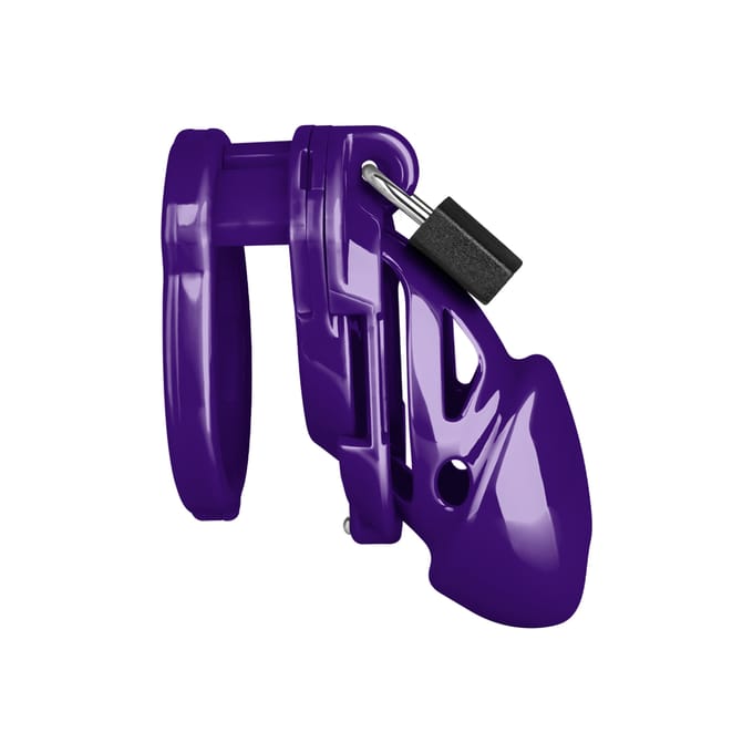 The Vice - Kuisheidskooi - Peniskooi - Chastity Cage - Paars Mini