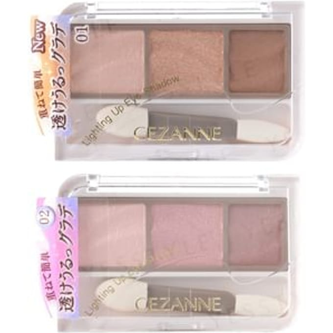 CEZANNE - Lighting Up Eye Shadow 03 Shell Greige