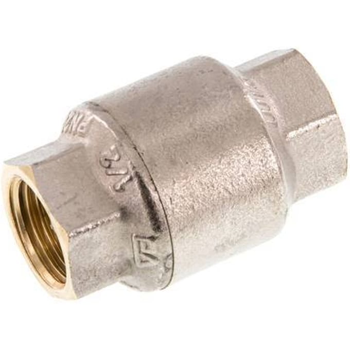 G 1/2'' Vernikkeld Messing Terugslagklep 20 bar (290 psi) NBR
