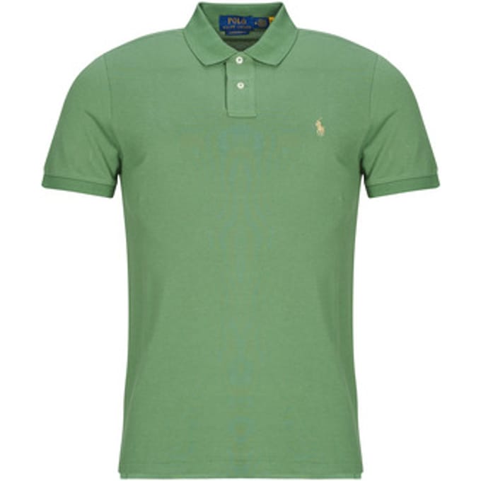 Polo Shirt Korte Mouw Polo Ralph Lauren POLO AJUSTE DROIT EN COTON BASIC MESH