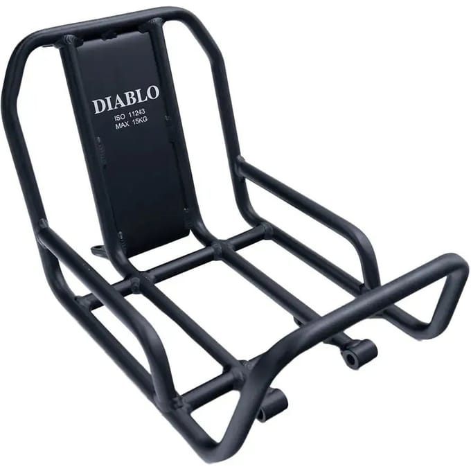 Diablo Zipper - Voorrekje - Zwart