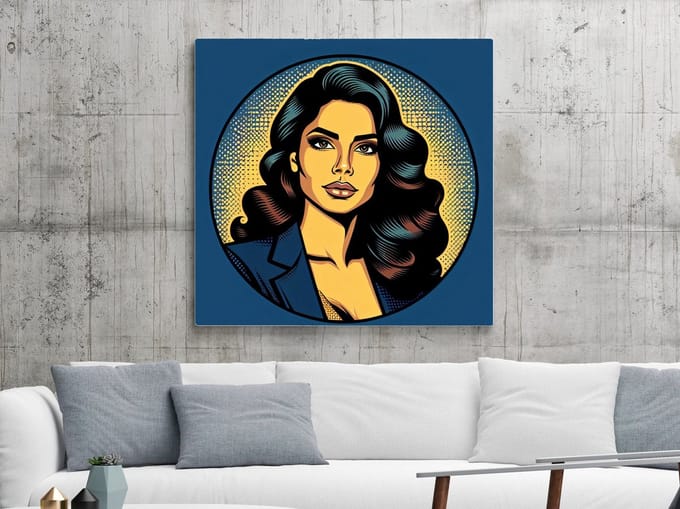 Kunstprint | Wanddecoratie | Dibond | 100 × 100 cm
