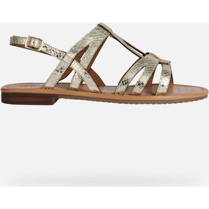 GEOX - Maat 39 -  D SOZY S vrouwen Sandalen - goud