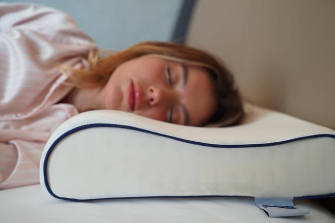 Ergonomisch Visco Traagschuim Kussen voor Nekondersteuning 60x40 cm