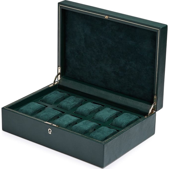 Wolf British Racing 792741 British Racing - Green Horlogekist