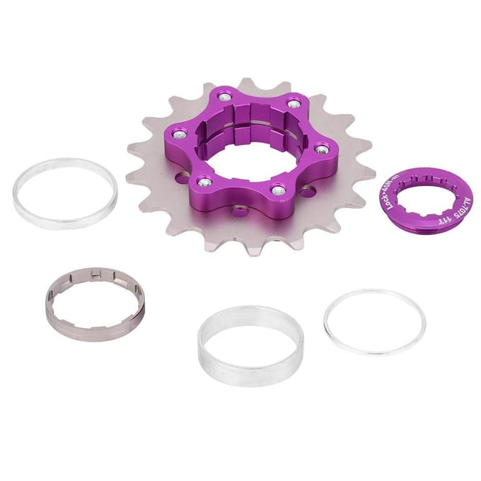 Stalen Enkele Versnelling Cassette Freewheel Wiel Fietsaccessoire voor Fiets 18T