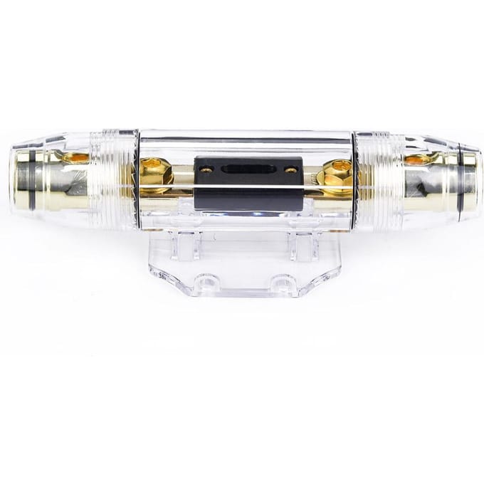 1 In 1 Uit Zekering Distributieblok 100A Auto Audio Versterker Zekeringhouder 0Ga4Ga white