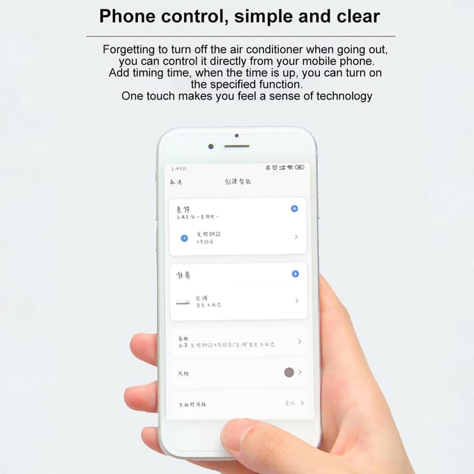 YRC12 IR RF Afstandsbediening Smart Home WiFi Afstandsbediening Infrarood Radiofrequentie Slim Leven zwart