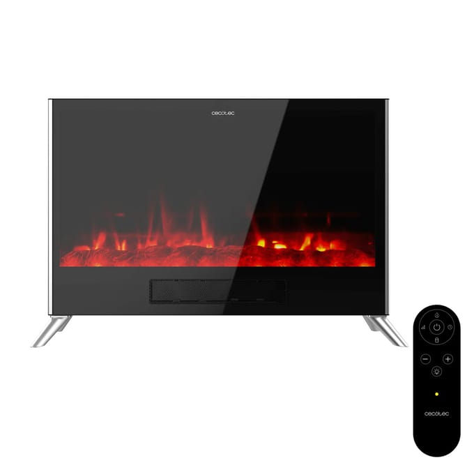 Elektrische Openhaard Cecotec 7500 3in1 Total Flames 2000 W Zwart