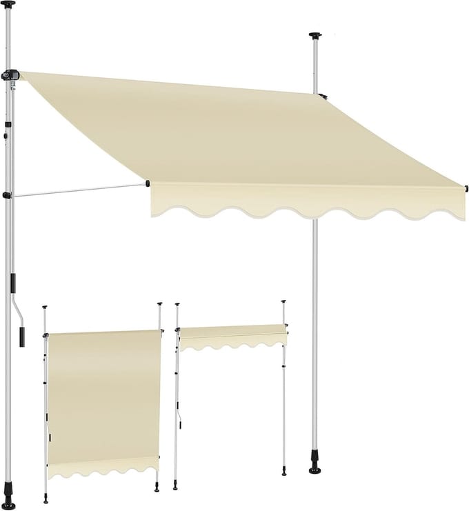 Zonnescherm - Zonneluifel - Zonneschermen - Beige