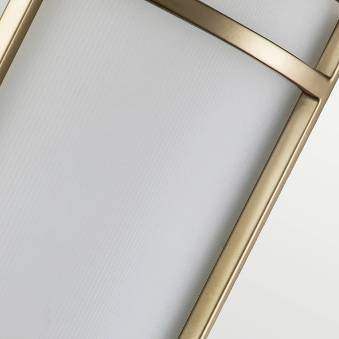 Feiss LED Wandlamp Fusion | 1X E27 Max 60W | Painted Natural Brass