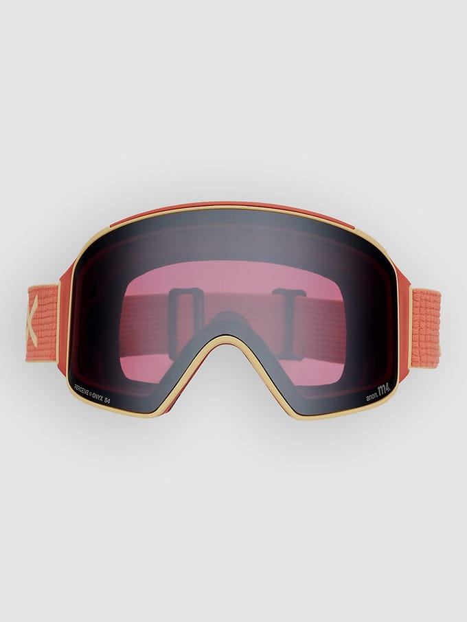 Anon M4S Cylindrical Trcota Goggle rood