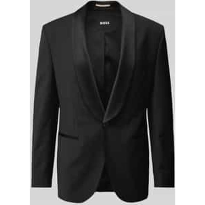Getailleerd colbert van scheerwolmix, model 'Jasper'