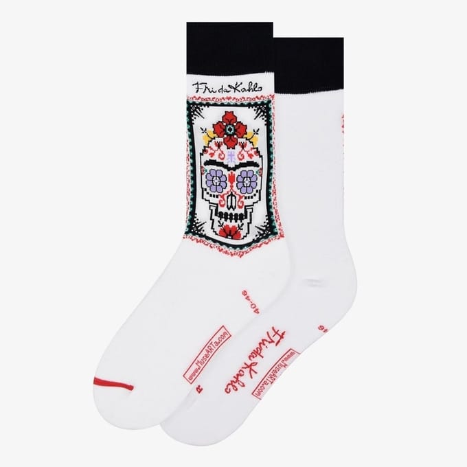 Art sox Frida Kahlo - Skull of the dead