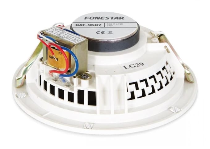 Fonestar GAT-4507 - 100V Plafondluidspreker 6'' wit, Fonestar wit