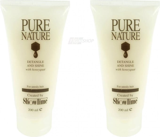 Showtime Pure Nature Detangle and Shine Haarconditioner honing 2 x 200ml