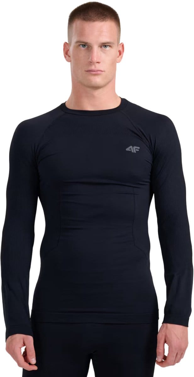 4F T-shirt Thermoactief Heren Zwart - Maat 2XL/3XL