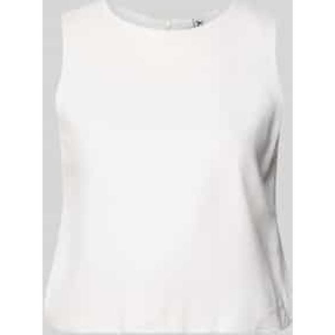 ONLY - ONLGOA S/L BALLON LINEN BL TOP CC PNT - Dames - Blouses
