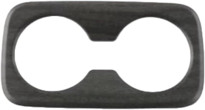 Auto Interieur Trim - Paneel Covers - Bescherming Interieur - Zelfklevend ABS - 1 Set - Zwart Hout