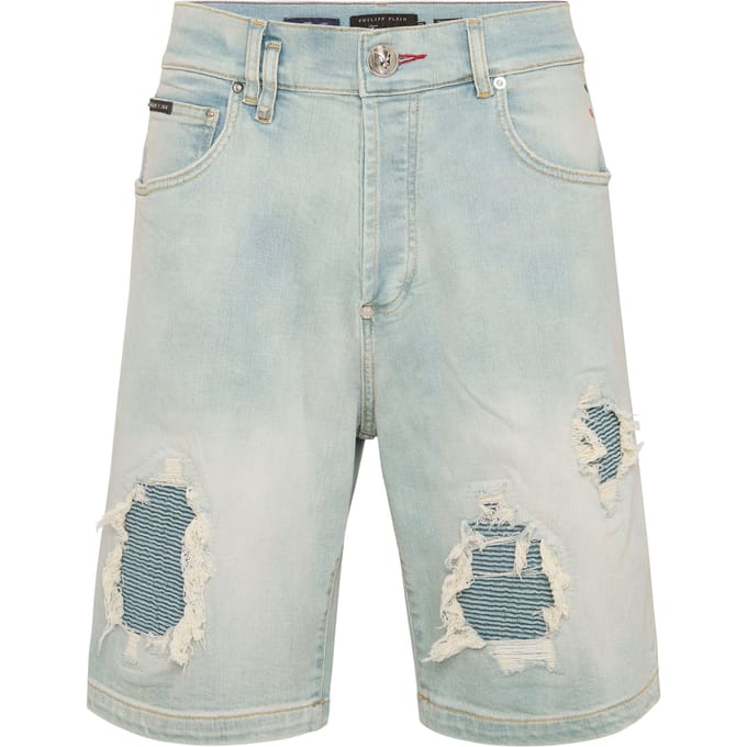 Denim Shorts Formentera Distressed
