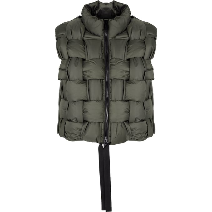 La Haine Inside Us hesje Down Vest Unisex Vrouw Grijs