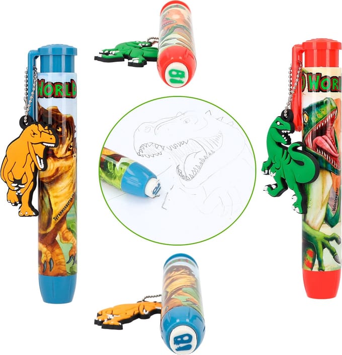 Dino World gumstift Schrijfgerief