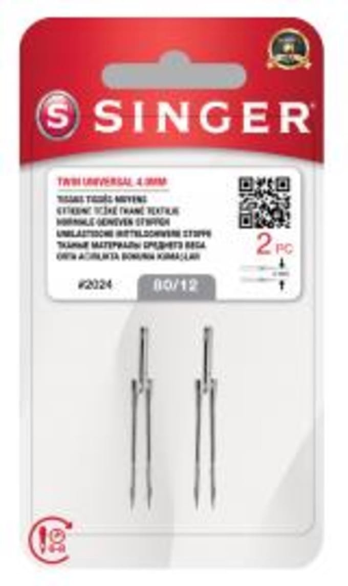 Singer Twin 2024 80 4mm (2 stuks) Naalden